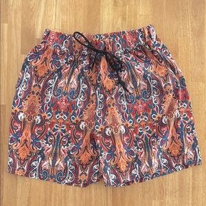 Colorful Paisley Unisex Shorts